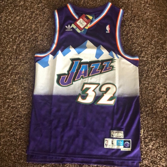 adidas Other - Karl Malone Jersey
